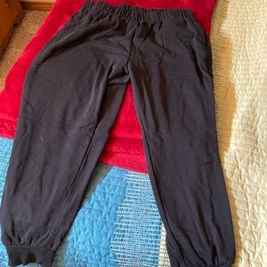 Black H&M Jogger Sweats